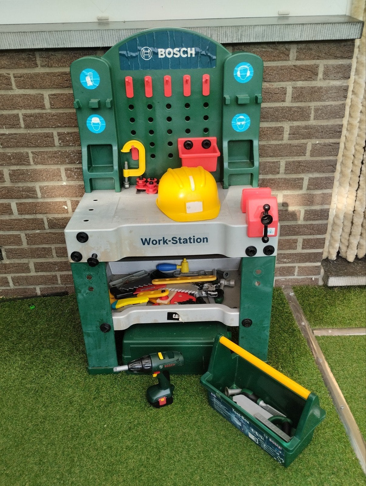 werkbank met toebehoren, Ophalen, Gebruikt