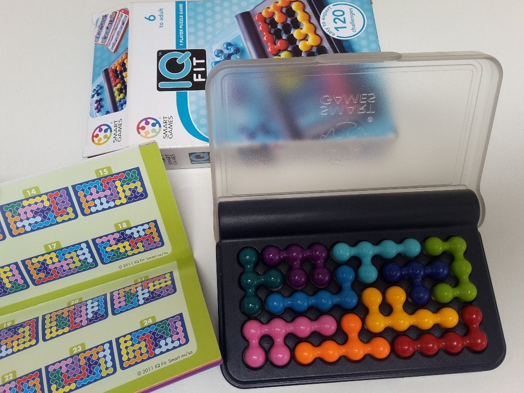 Smart Games, IQ Fit, solo, 6+, als nieuw, + 1 gratis promo, Een of twee spelers, Ophalen of Verzenden, Zo goed als nieuw, Smart Games