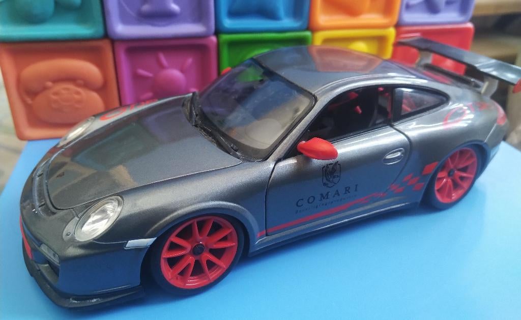 Renault Spider Porsche911 GT Corvette BMW, Hobby en Vrije tijd, Modelauto's | 1:18, Anson, Ophalen of Verzenden