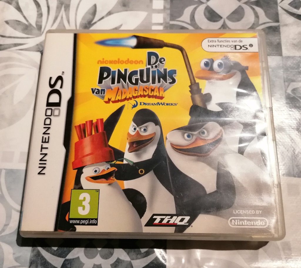 NintendoDSspel: de pinguins van madagaskar, Games en Spelcomputers, Games | Nintendo DS, Avontuur en Actie, Verzenden, 1 speler