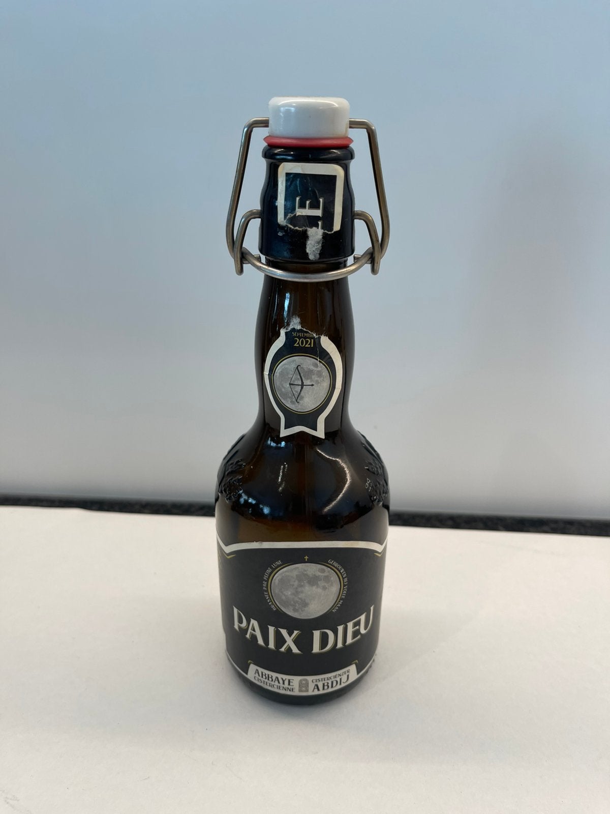 Unieke Paix Dieu beugelfles (Leeg – September 2021), Collections, Enlèvement ou Envoi, Comme neuf