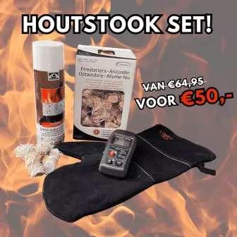 Houtstook set, haal het optimale uit het stoken!, Enlèvement ou Envoi, Neuf