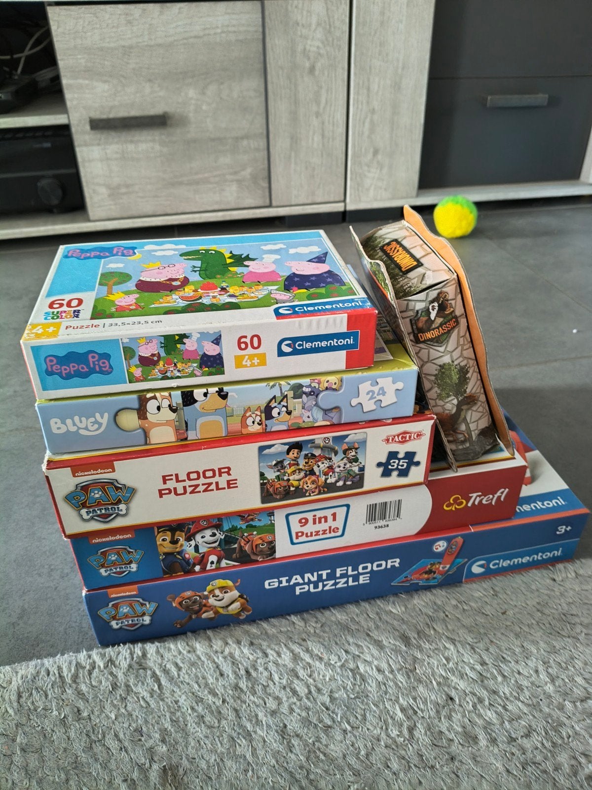 6 puzzels, Ophalen, 10 tot 50 stukjes, Zo goed als nieuw, 2 tot 4 jaar