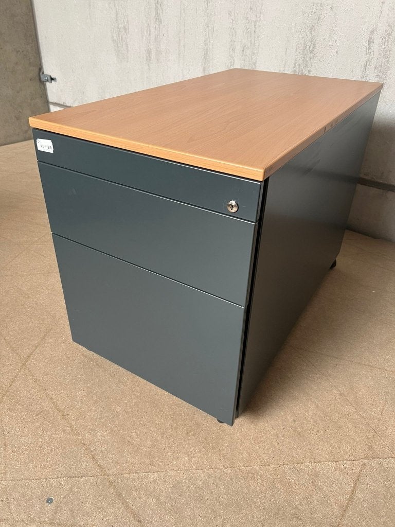 70 x Meuble à tiroirs mobile Pami | 3 tiroirs | Anthracite, 3 ou 4 tiroirs, Moins de 100 cm, Enlèvement, Utilisé