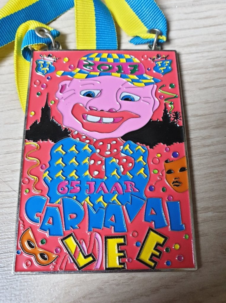 Karnaval medaille Lede 2017, Enlèvement ou Envoi