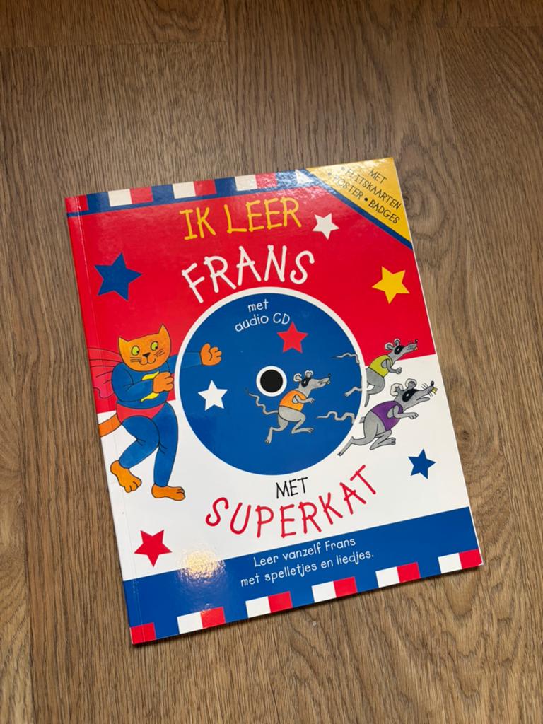 Frans leren boek + CD, Ophalen, Zo goed als nieuw, Frans