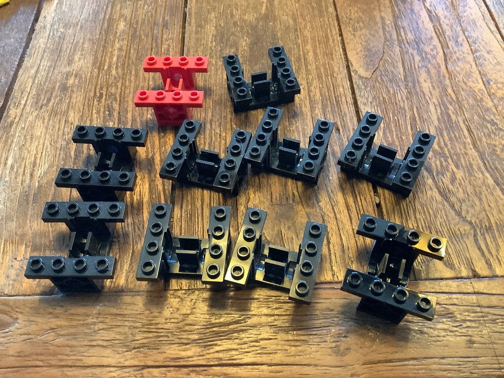 Lego Technic, Gearbox 4 x 4 x 1 2/3 - 10 st / 301-10, Lego, Ophalen of Verzenden, Zo goed als nieuw, Technic