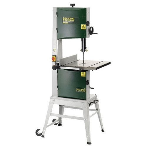 Lintzaag Record Power BS350S+ transportinricht+6 xtra zagen, Doe-het-zelf en Bouw, Gereedschap | Zaagmachines, Ophalen, Gebruikt