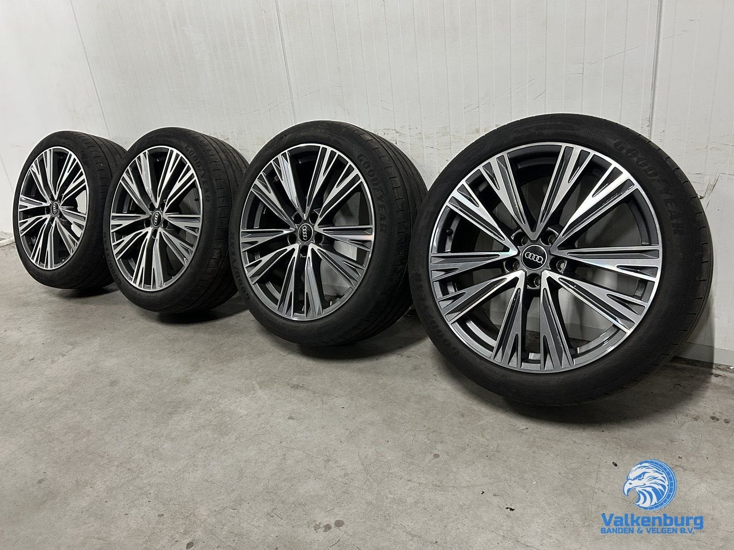 5-6mm! Originele Audi Q3 83A S-Line 20 inch antraciete velge, Auto-onderdelen, Banden en Velgen, Gebruikt, 255 mm, -, -