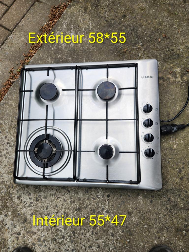 Taque gaz encastrable BOSCH., Electroménager, Tables de cuisson, Enlèvement, Gaz