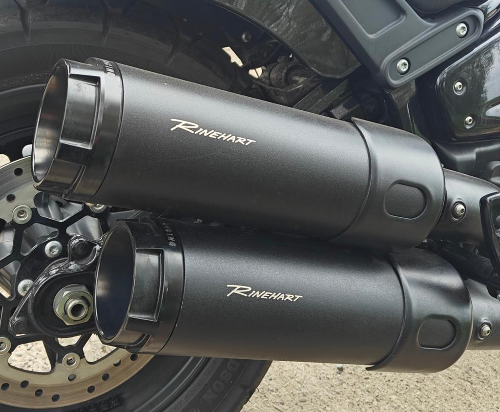Silencieux Rinehart pour Harley Davidson Fat Bob, Enlèvement ou Envoi