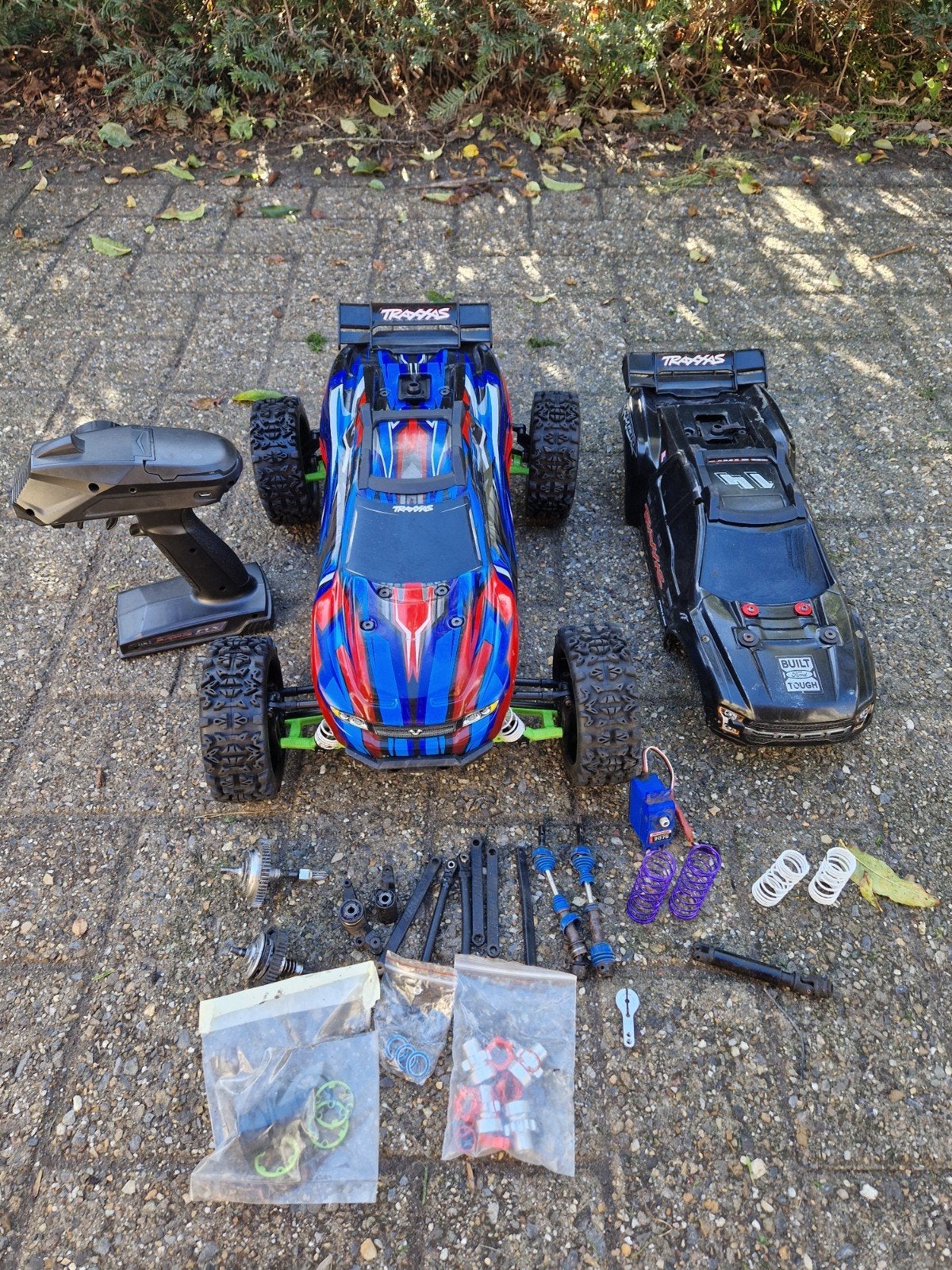 traxxas rustler 4x4 vxl, Ophalen of Verzenden