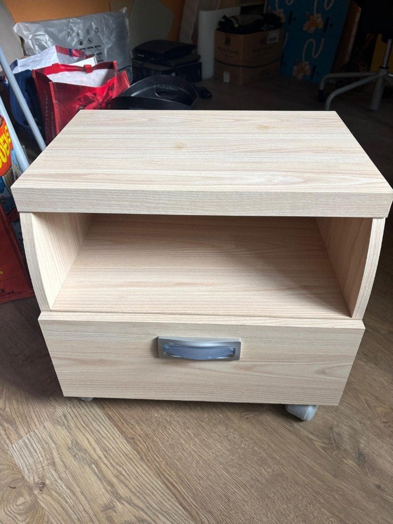 Bureaukastje kleur beige, Ophalen, Gebruikt, Beige, Overige typen