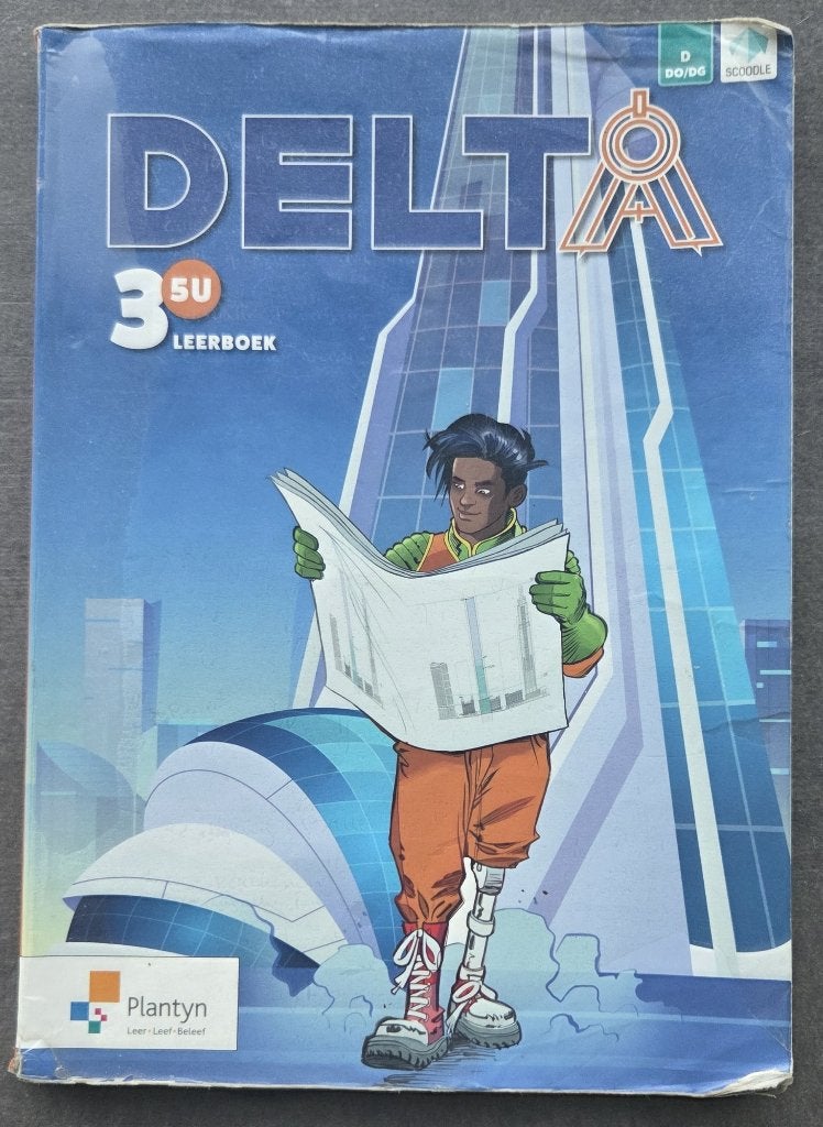 DELTA 3 LEERBOEK DOORSTROOMFINALITEIT 5U, Ophalen, Gelezen, ASO, Wiskunde A