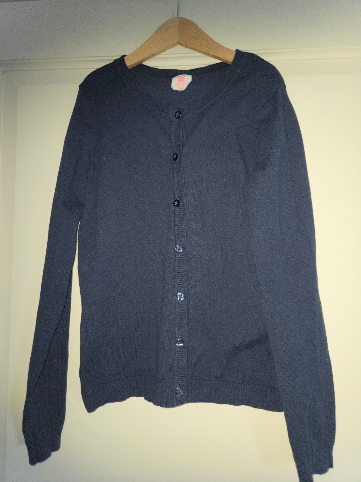 2 cardigans 146/152 blauwe/zwarte 4 euro/st, Kinderen en Baby's, Meisje, Trui of Vest, Ophalen of Verzenden, Zo goed als nieuw