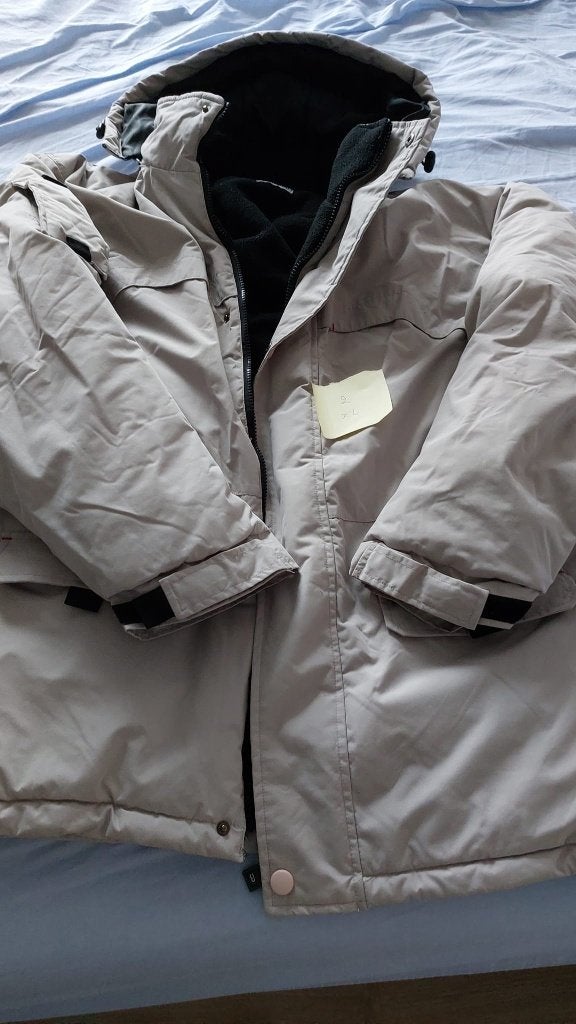 te koop nieuwe jas beige maat XL, Kleding | Dames, Jassen | Zomer, Ophalen, Nieuw, Maat 46/48 (XL) of groter, Beige