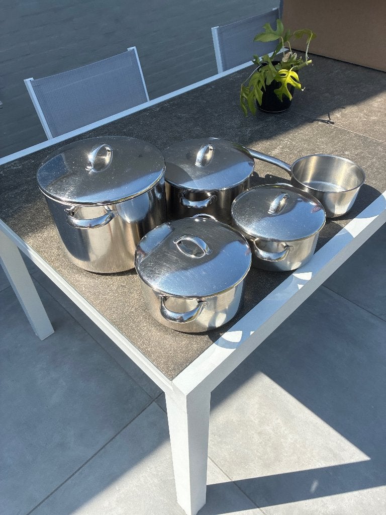 Kookpotten, Huis en Inrichting, Ophalen, Inox, Demeyere, Gebruikt