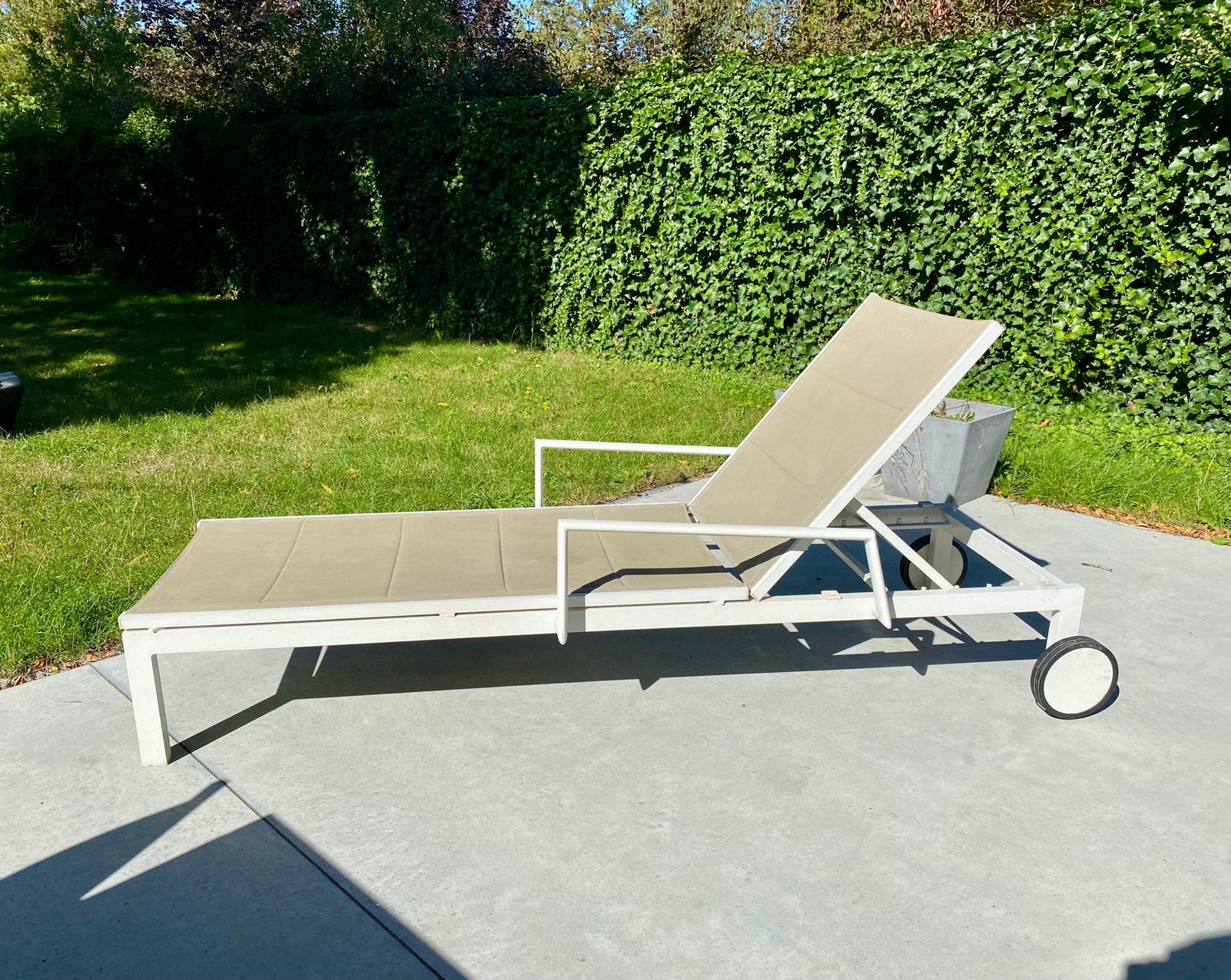 Ligbed Bristol tuinmeubel, Enlèvement, Utilisé, Aluminium, Réglable