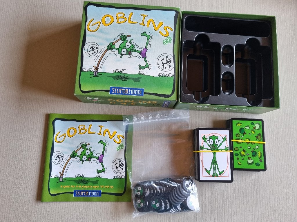 gezelschapsspel Goblins, Hobby en Vrije tijd, Een of twee spelers, Ophalen of Verzenden, Gebruikt, Reisspel