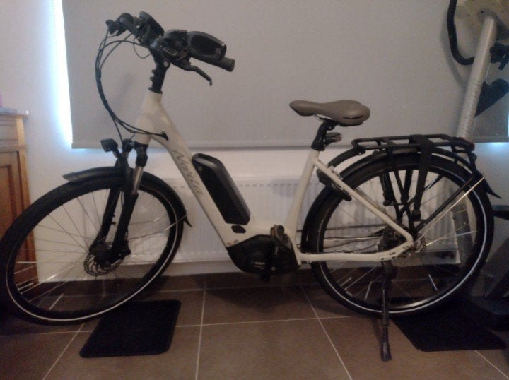 Norta B2030, e-bike, met riem, 3900km, kiezelgrijs, Enlèvement, Comme neuf