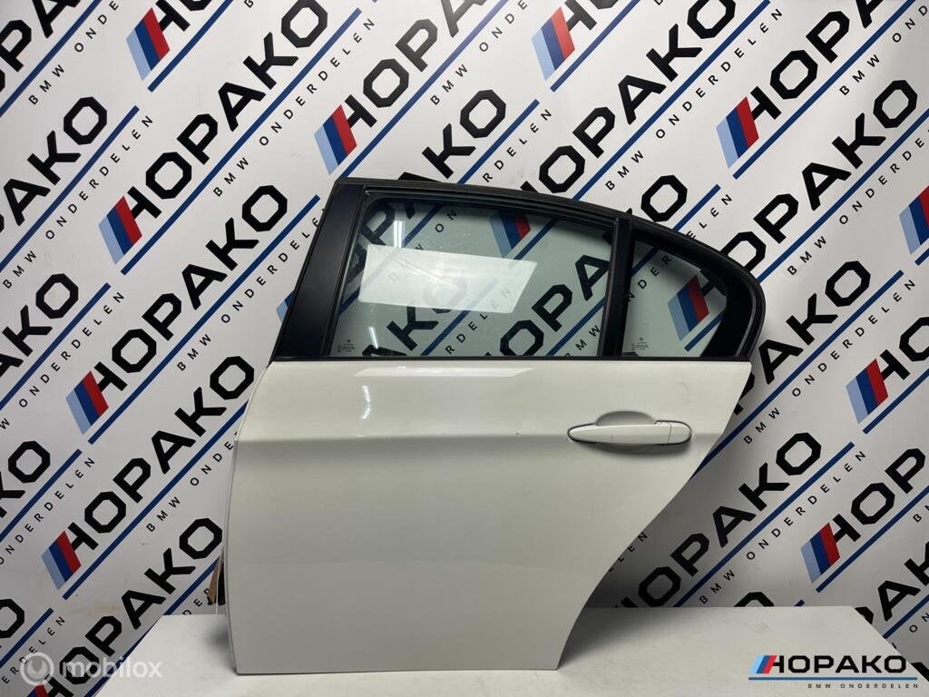 BMW 3 serie E90 sedan | achterdeur links | Alpinweiss 300, Enlèvement ou Envoi, Einsteinlaan 5, Rijnswijk, Utilisé, Porte