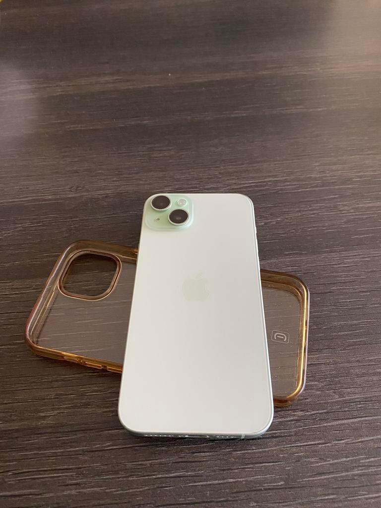 Iphone 15 plus 128gb groen, Télécoms, Téléphonie mobile | Apple iPhone, IPhone 15, 86 %, Comme neuf, Sans abonnement