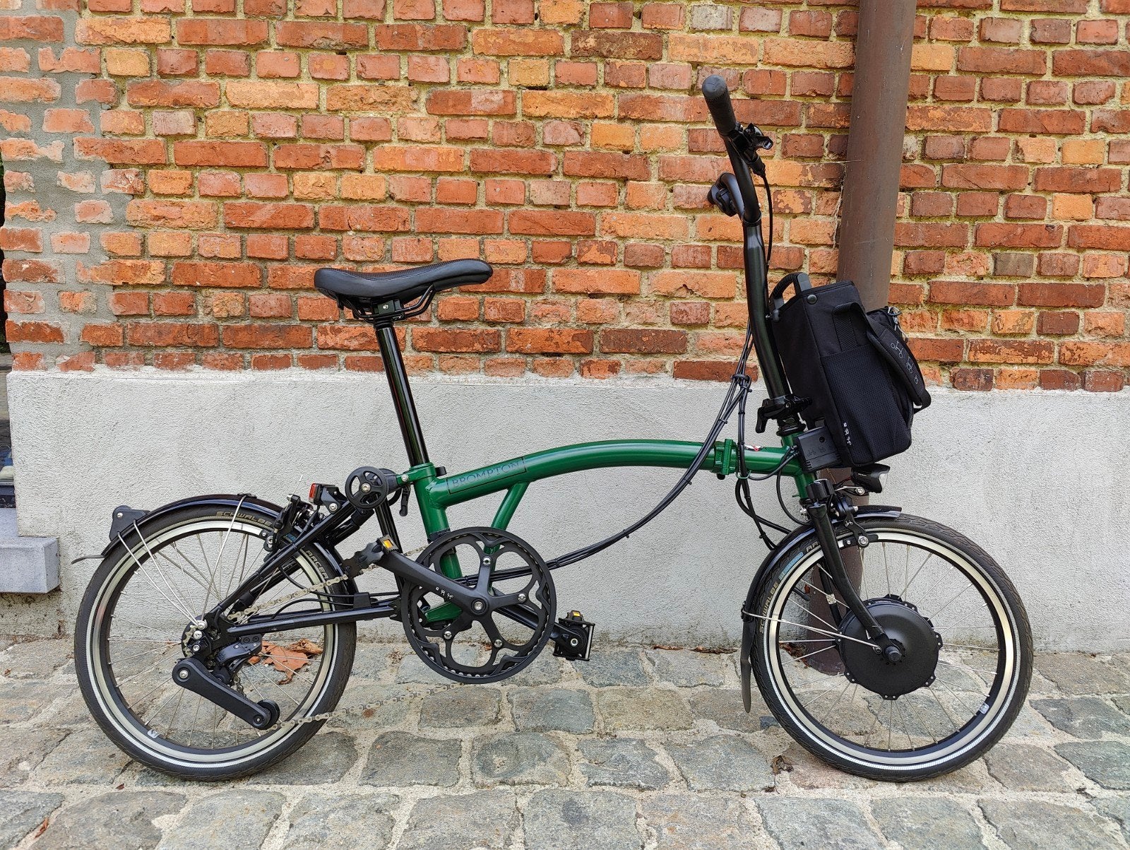 Brompton Electric onder garantie – als nieuw – amper 500 km, Ophalen, Brompton
