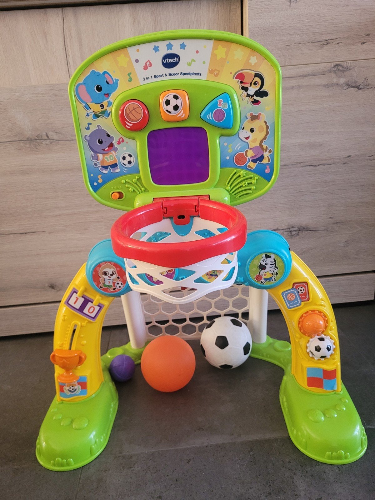 Vtech - 3 in 1 Sport & Scoor Speelplaats, Kinderen en Baby's, Speelgoed | Vtech, Ophalen