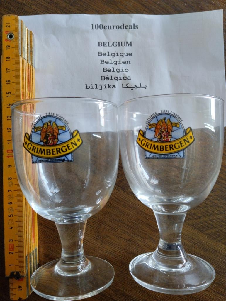 Verre de dégustation de bière Grimbergen en duo (mini), Envoi