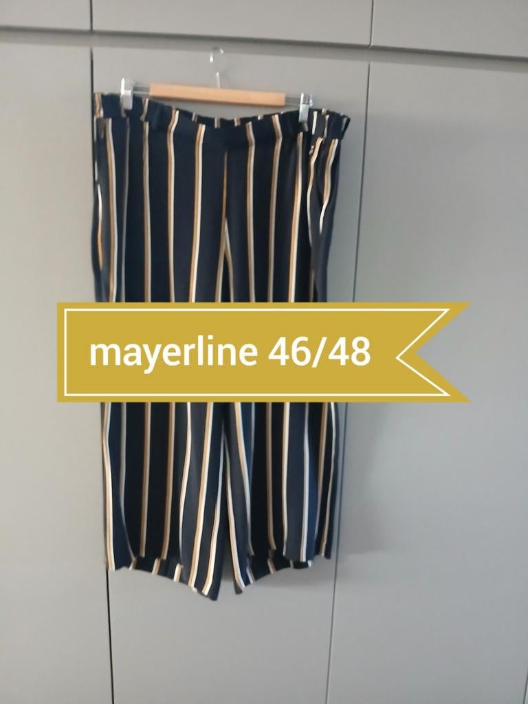 Broek mayerline 46/48, Kleding | Dames, Mayerline, Verzenden, Zwart, Maat 46/48 (XL) of groter