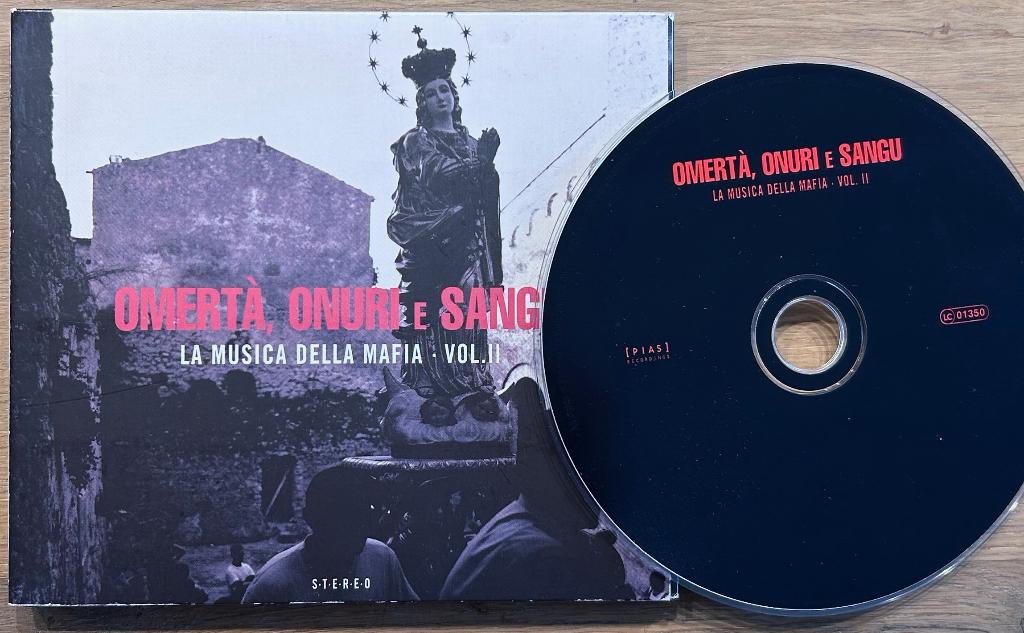 LA MUSICA DELLA MAFIA - Omertà, Onuri e Sangu Vol.II ( CD ), Verzenden, Zo goed als nieuw