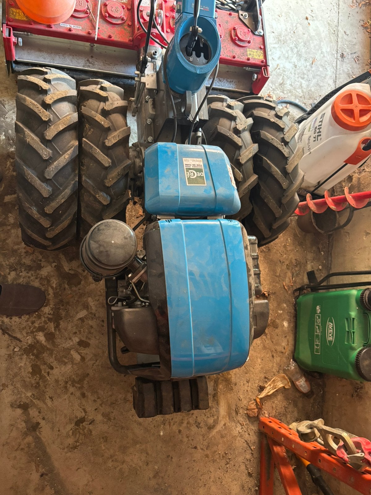 Motoculteur bertolini, Enlèvement, Comme neuf, Moteur diesel