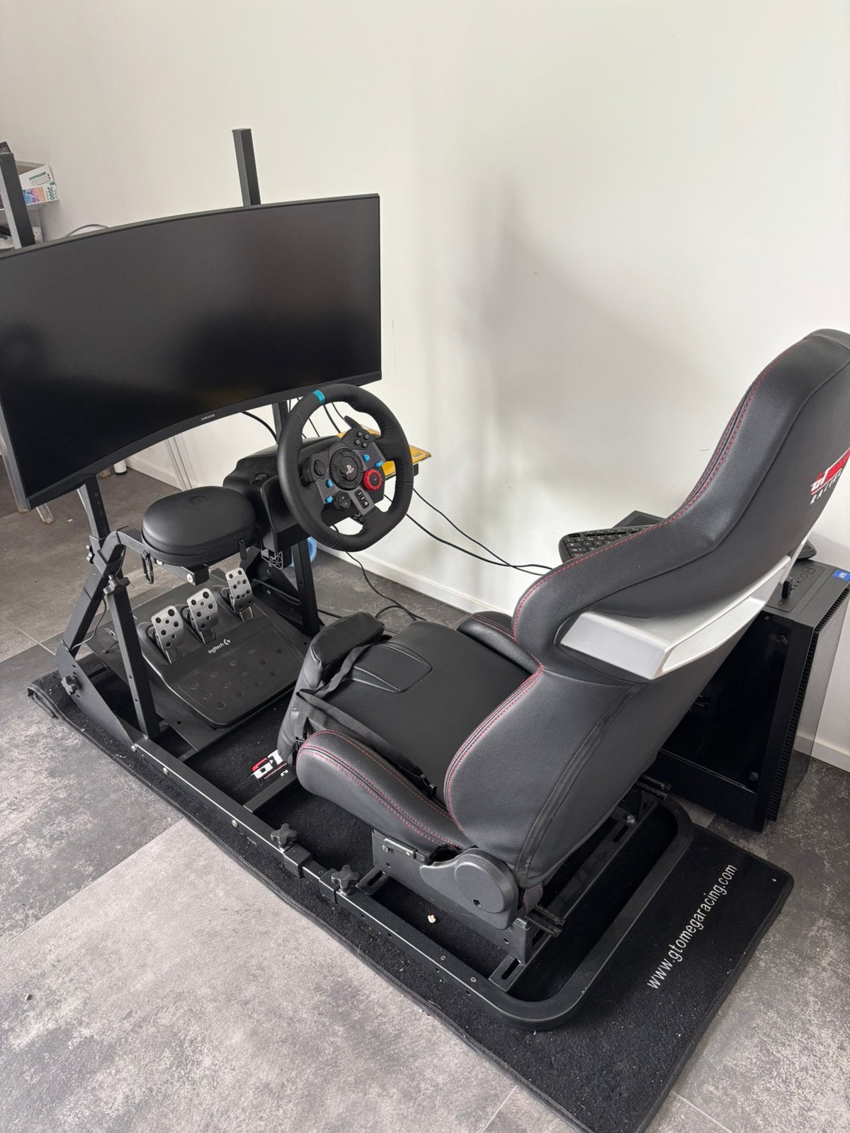 Simulateur de  course - simracing, Enlèvement ou Envoi, Comme neuf