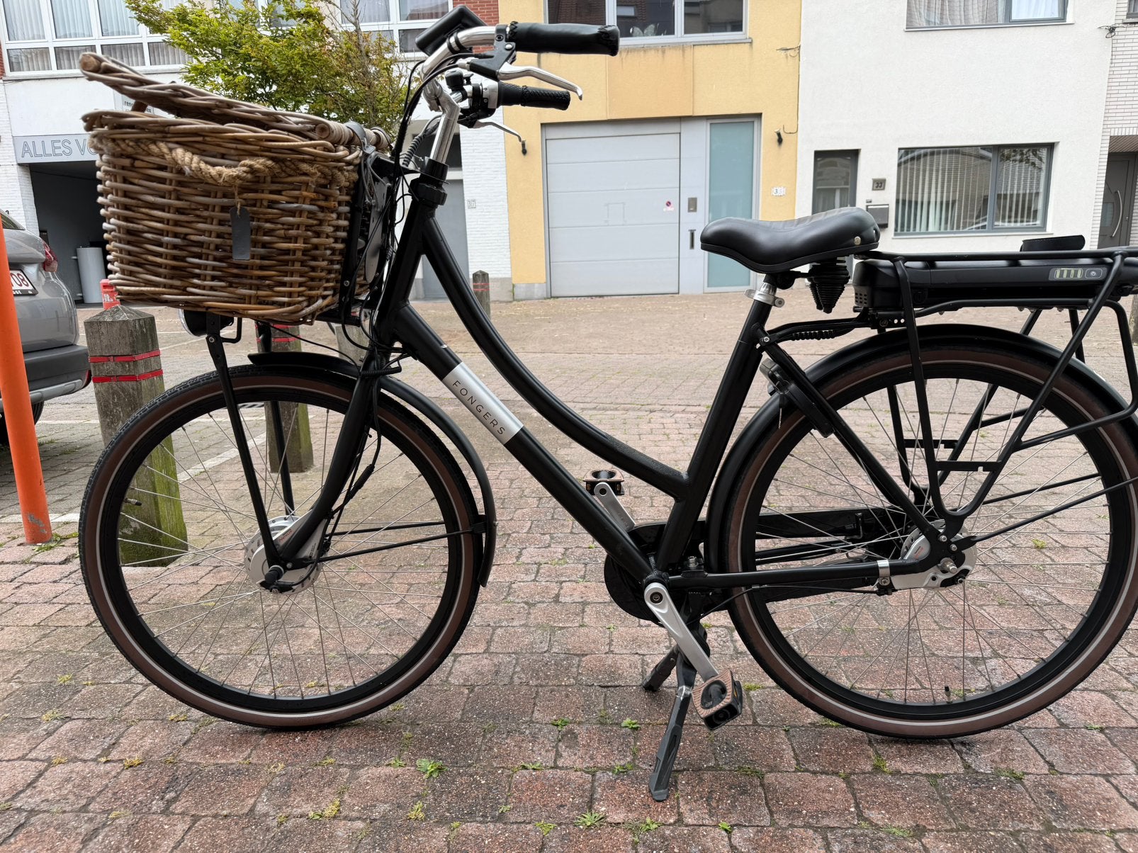 Elektrische fiets Fongers, Ophalen, Zo goed als nieuw, Trommelrem, Versnellingen