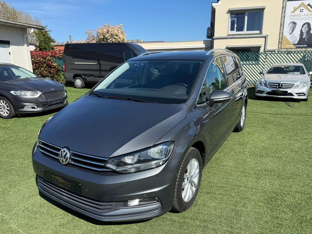 Volkswagen Touran 1.4 TSI Highline°LEDER°GPS°12M GARANTIE, Voorwielaandrijving, Gebruikt, 4 cilinders, Leder