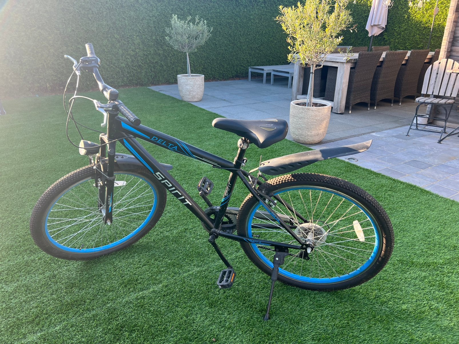 Spirit Delta 6-Speed jongensfiets – blauw – 26 inch, Ophalen, Zo goed als nieuw, 24 inch of meer