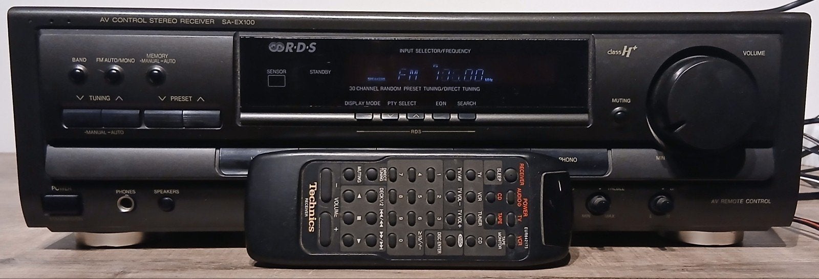 ​Technics SA-EX100 Stereo Receiver met Origin. Afst. Bedien., Audio, Tv en Foto, Versterkers en Ontvangers, Stereo, Ophalen