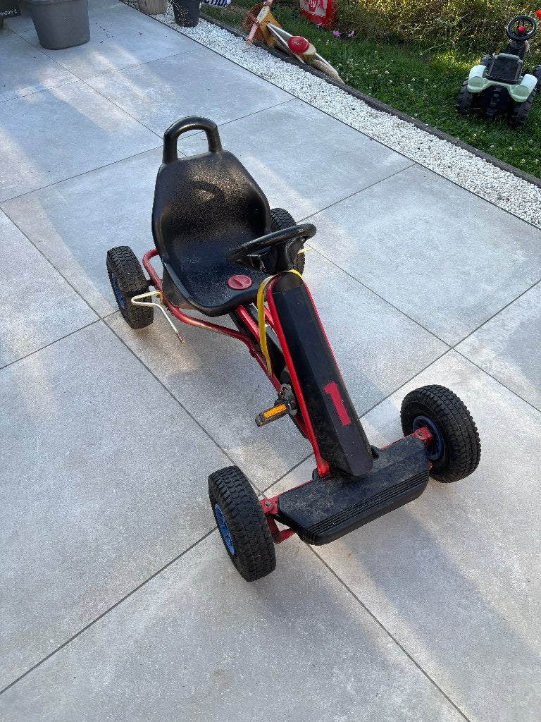 PUKY F201 skelter rood go-kart trapauto, Kinderen en Baby's, Speelgoed | Buiten | Skelters, Ophalen of Verzenden, Gebruikt, Puky
