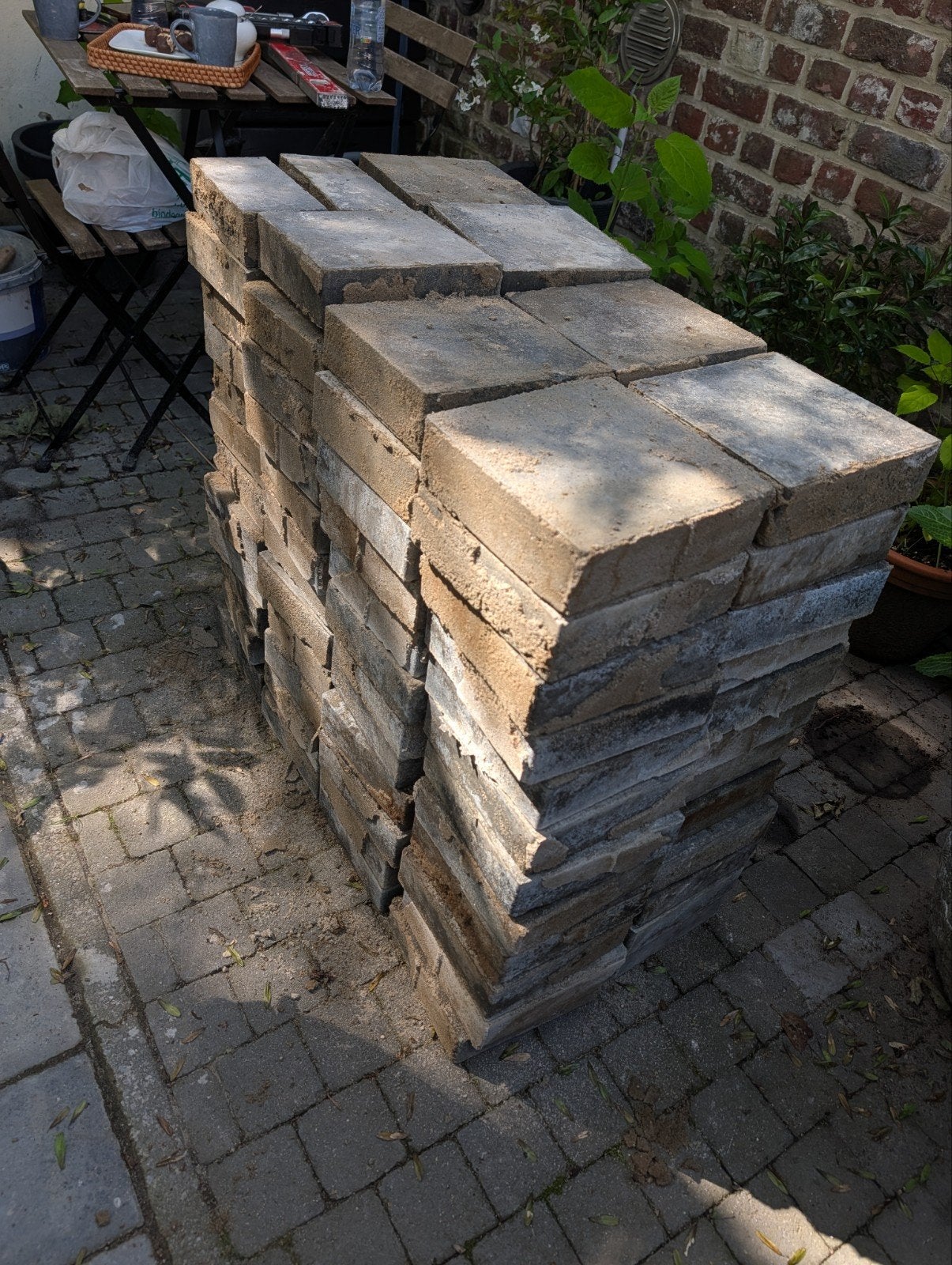 Tegels 20x20 gratis aftegeven. Alleen afhalen, Ophalen