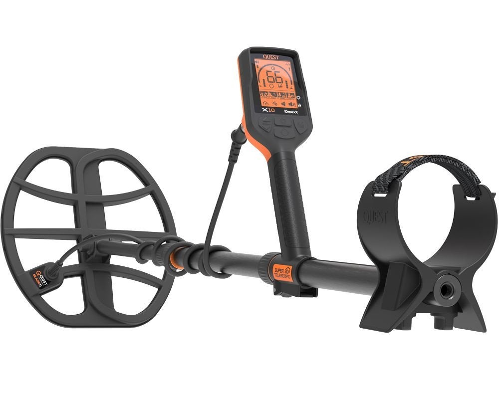 Quest X10 IDmaxX metaaldetector, Hobby en Vrije tijd, Metaaldetectors, Nieuw, Meer dan 30 cm, Overige merken, Ophalen of Verzenden