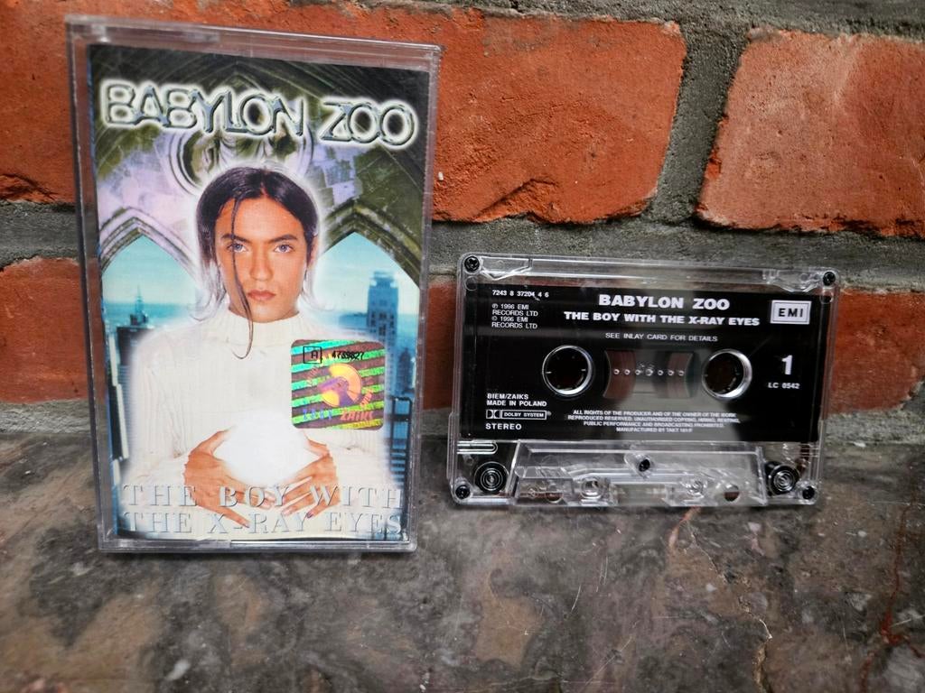 Babylon Zoo – The Boy with the X-Ray Eyes cassette | britpop, Cd's en Dvd's, Ophalen of Verzenden
