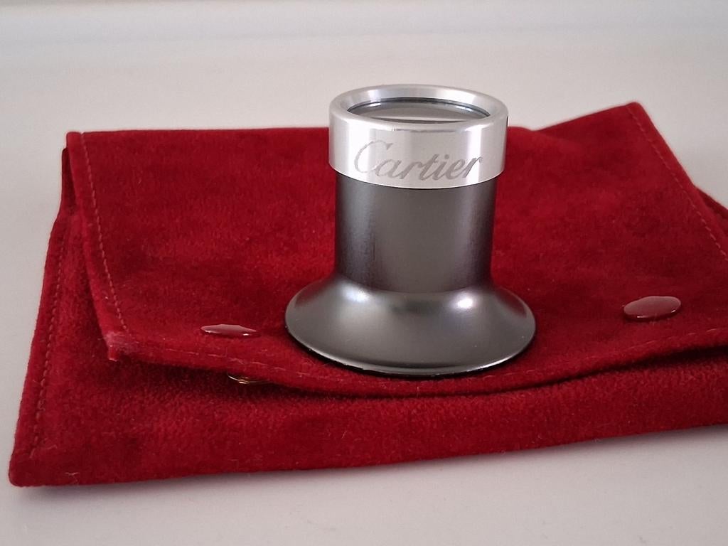 Loup Original de l'horloger Cartier, édition limitée ZGAN., Enlèvement ou Envoi, Comme neuf, Loupe