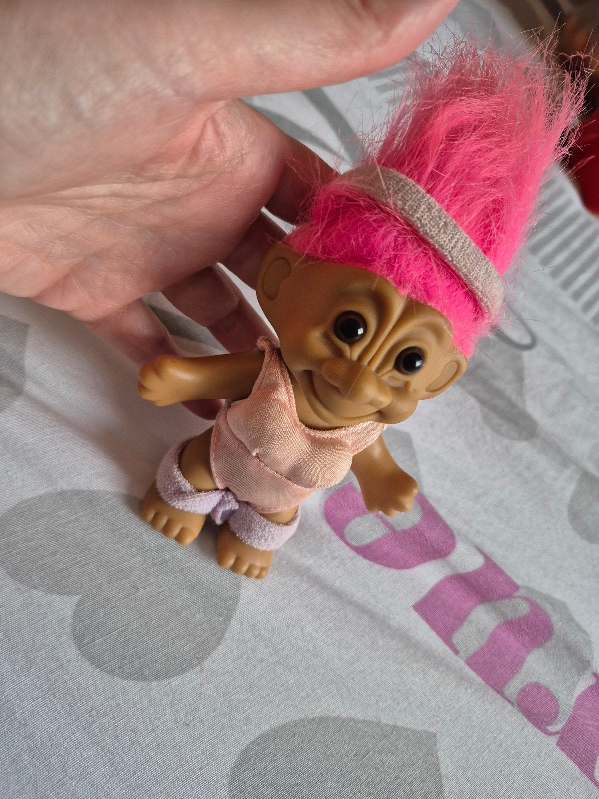 troll vintage popje russ goede staat 13cm, Ophalen of Verzenden