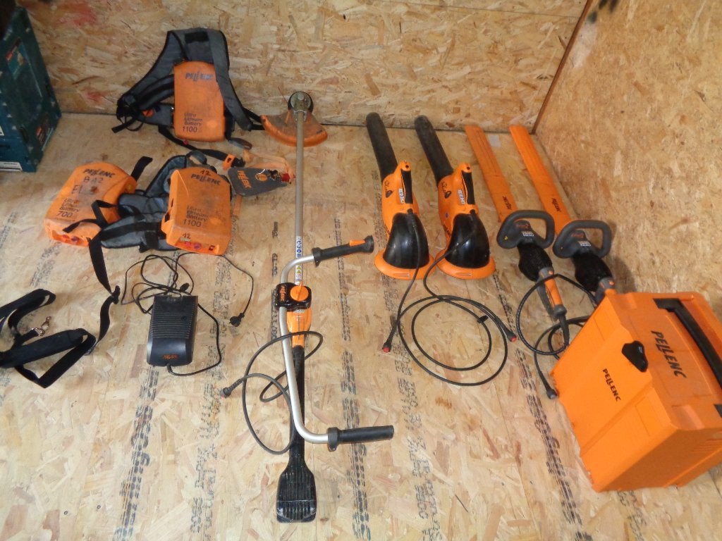 vaste ensemble Pellenc un ensemble, Jardin & Terrasse, Taille-haies, Batterie, Enlèvement