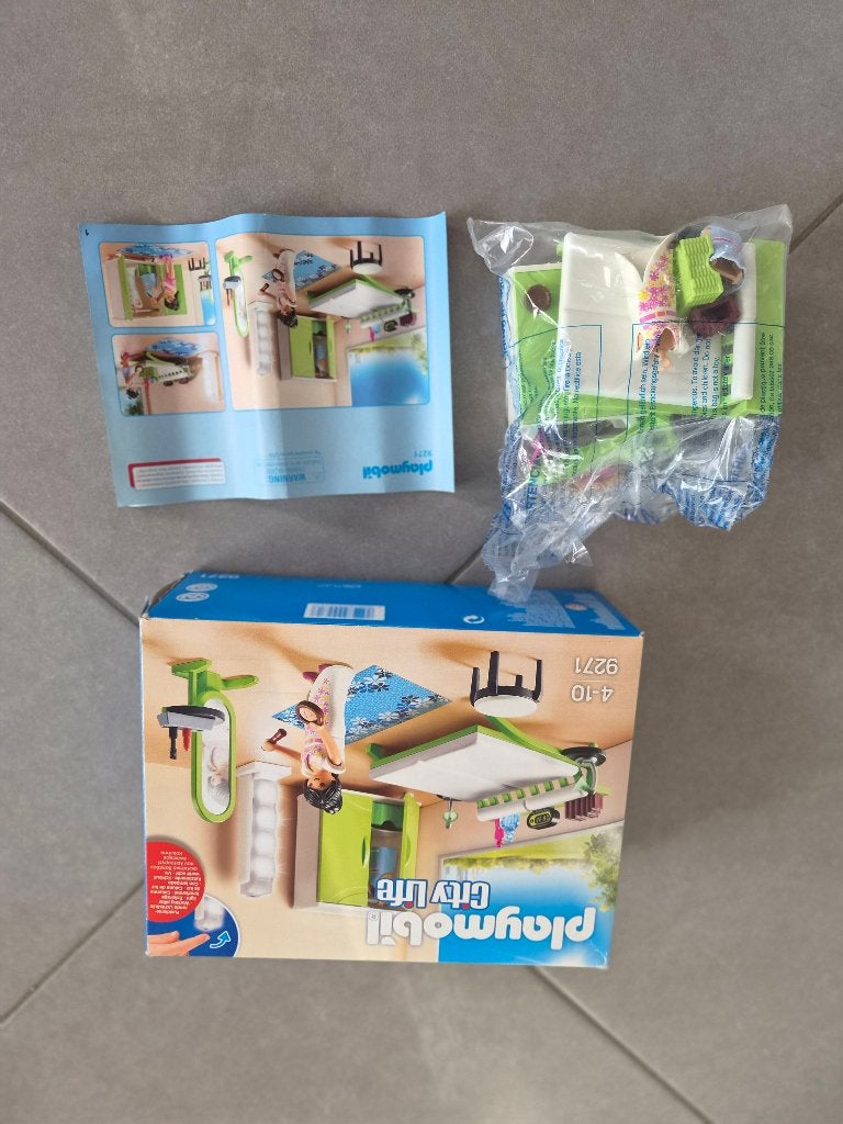 Playmobil City Life 9271 (La Chambre avec Espace Maquillage), Comme neuf, City life, Kit complet, Enlèvement