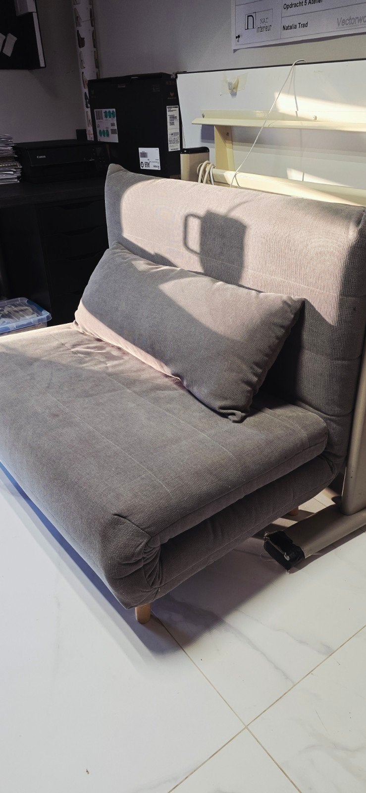 zetel bed maison du monde, Huis en Inrichting, Slaapkamer | Slaapbanken, Ophalen, 180 cm