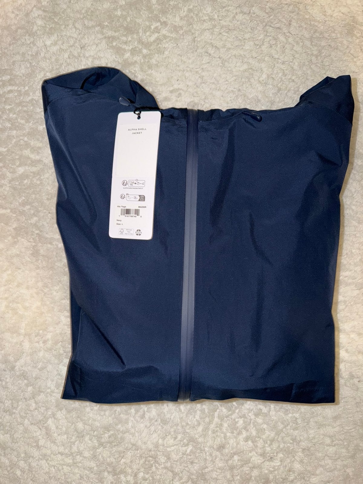 Veste Alo neuf avec ticket de caisse + recu, Vêtements | Hommes, Enlèvement ou Envoi, Neuf, Taille 52/54 (L), Bleu