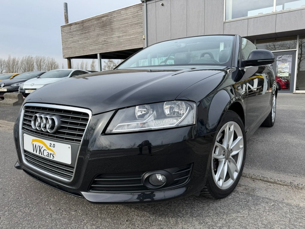 Audi A3 Cabrio sport pack in benzine 94.000km, Autos, Cuir, Euro 5, Achat, Entreprise