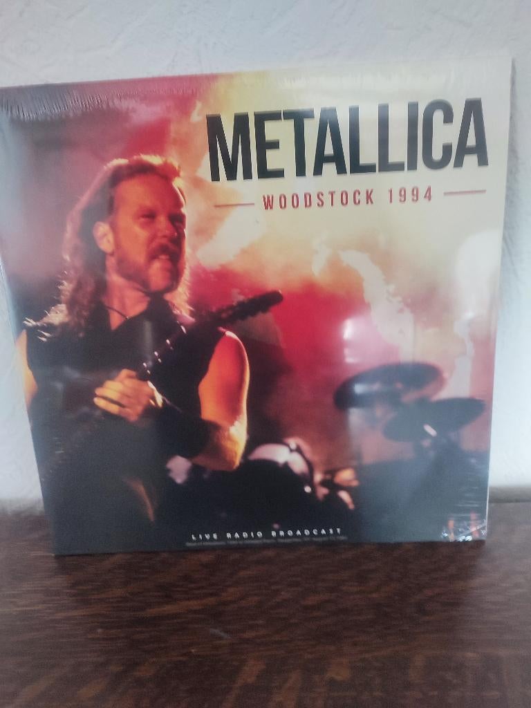 METALLICA – Woodstock 1994 (vinyle), Geseald, Ophalen of Verzenden, Nieuw in verpakking, 12 inch