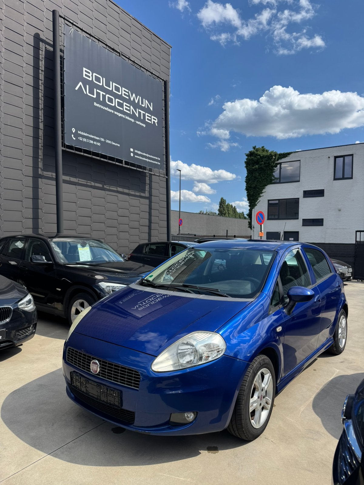 Fiat Punto benzine TOPSTAAT 197xxxkm Gekeurd Garantie, 4 portes, Entreprise, Boîte manuelle, Noir